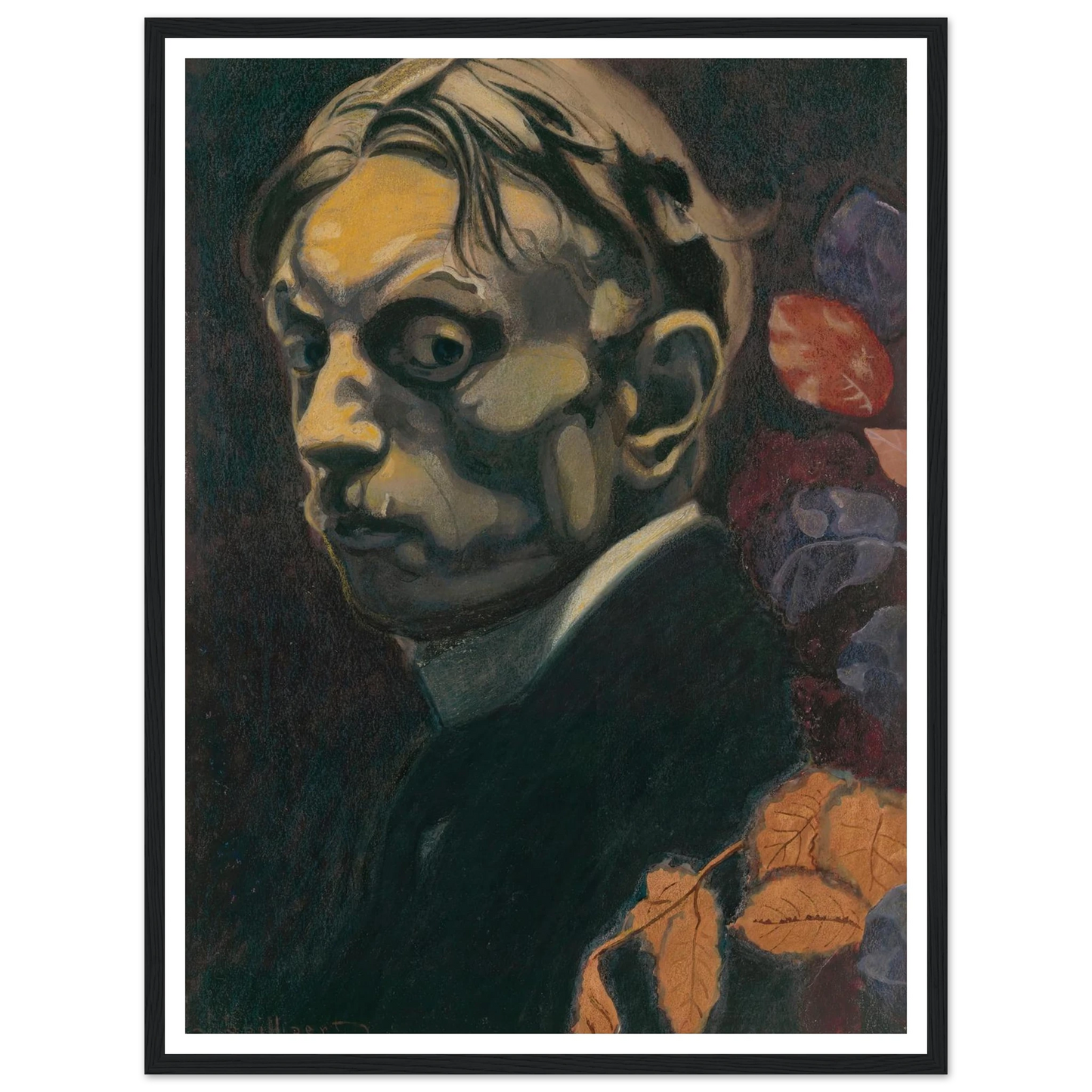 Self Portrait (1915) Art Print | Leon Spilliaert-Quipham Collections