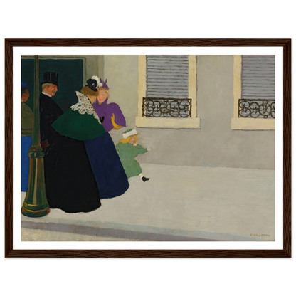 En promenade (circa 1895) Art Print | Felix Vallotton-Quipham Collections