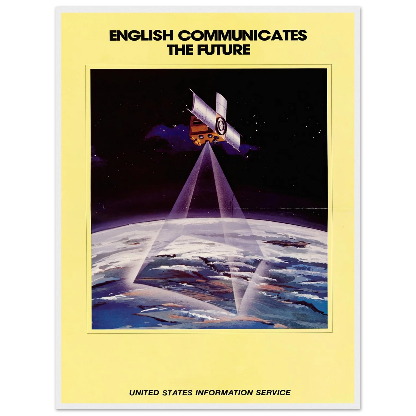 English Communicates the Future. United States Information Service 2 Art Print | US Information Agency-Quipham Collections
