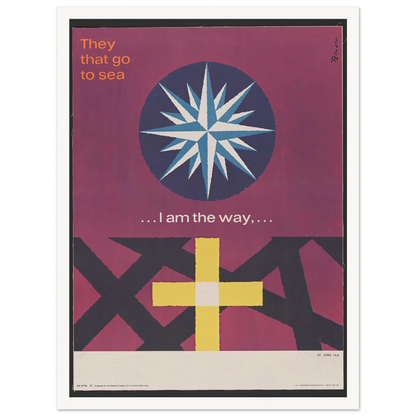 I am the way… St. John 14_6 (1963) Art Print | Joseph Binder-Quipham Collections