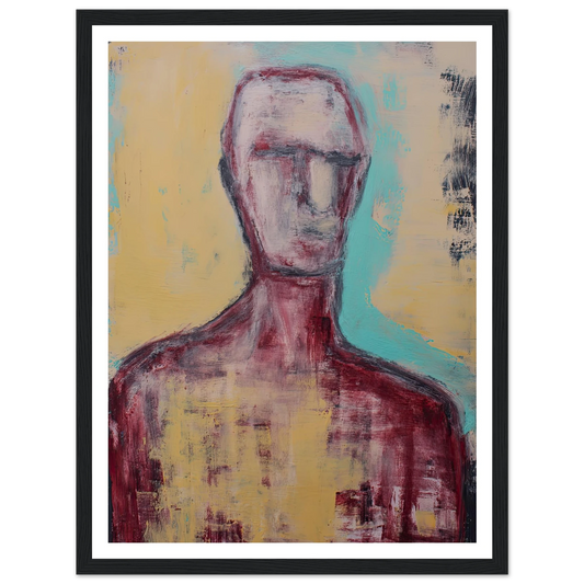 Flesh and Pale Sunlight - Framed Poster - 30x40 cm / 12x16″ - Black frame