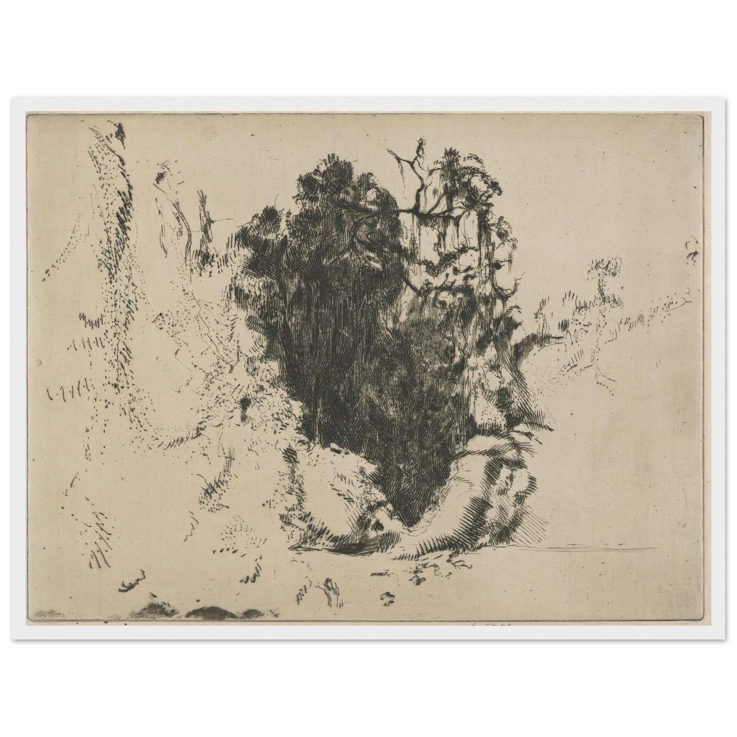 Florida Fantasy (1914-1925) Art Print | Ernest Haskell - Framed Poster - 30x40 cm / 12x16″ - Black frame