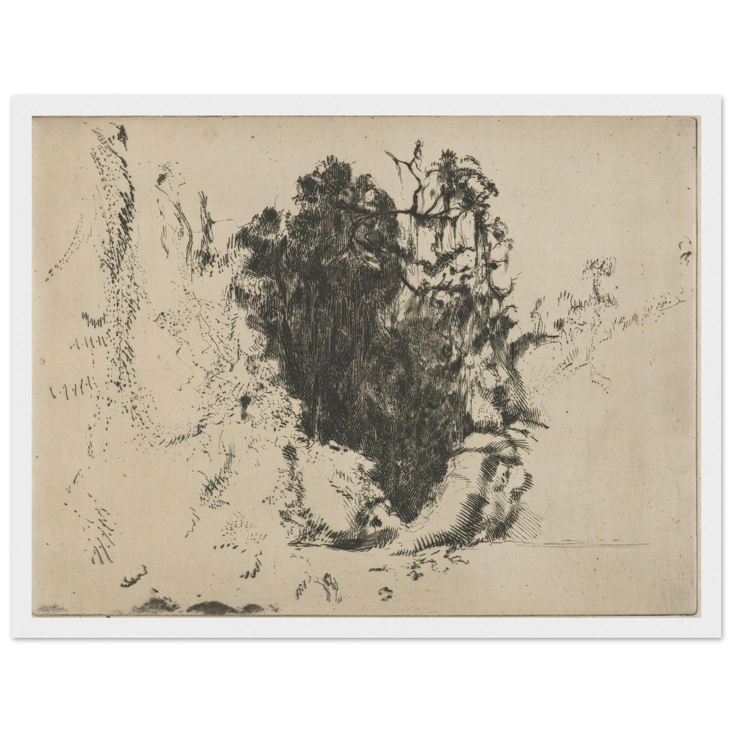 Florida Fantasy (1914-1925) Art Print | Ernest Haskell - Framed Poster - 30x40 cm / 12x16″ - Black frame