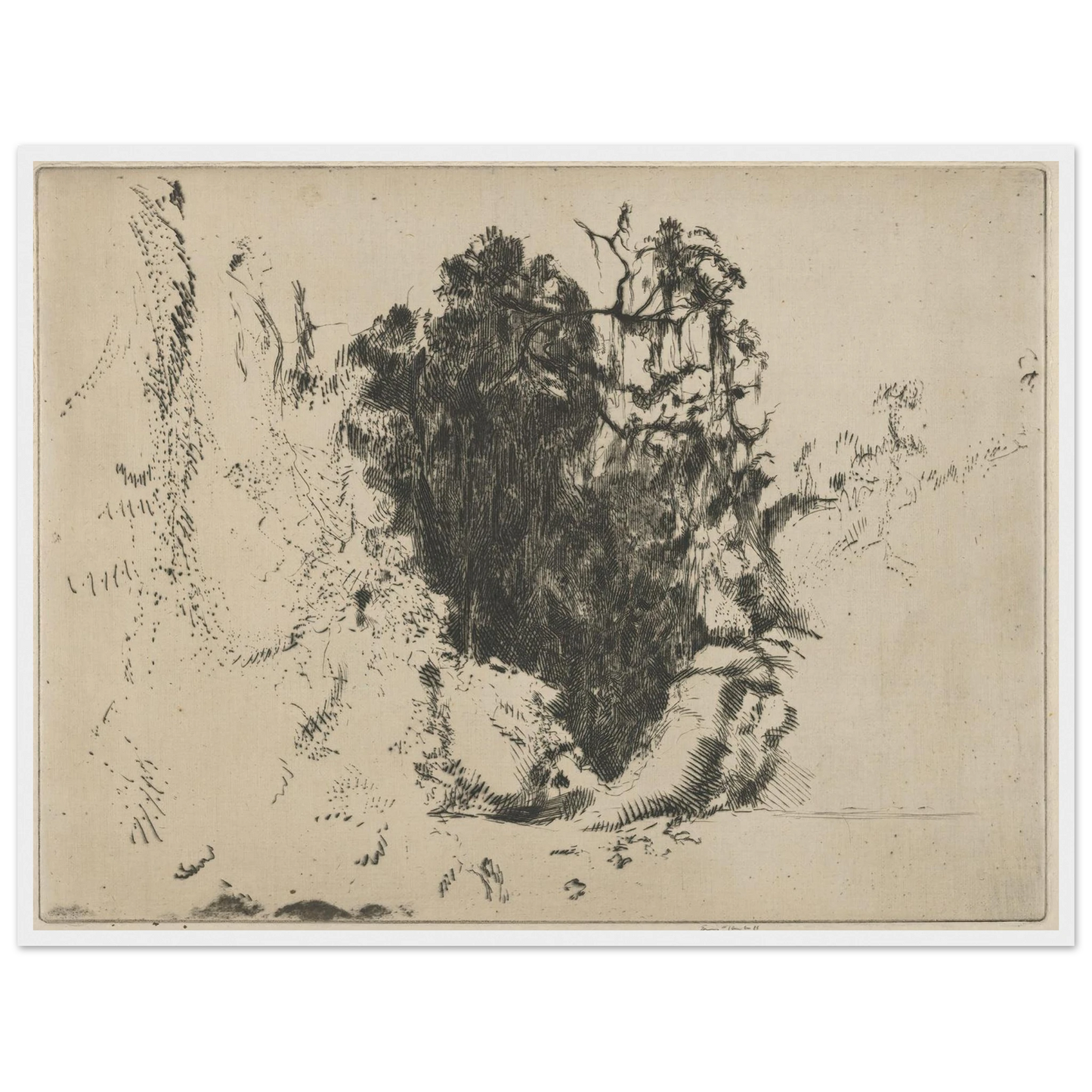 Florida Fantasy (1914-1925) Art Print | Ernest Haskell - Framed Poster - 30x40 cm / 12x16″ - Black frame