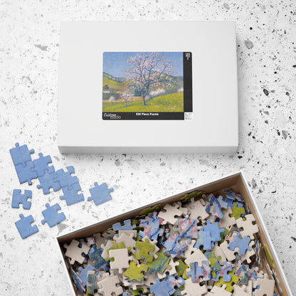 Flowering Trees in Alet-les-Bains Puzzle | Achille Laugé - - 252 pcs (Horizontal) - 