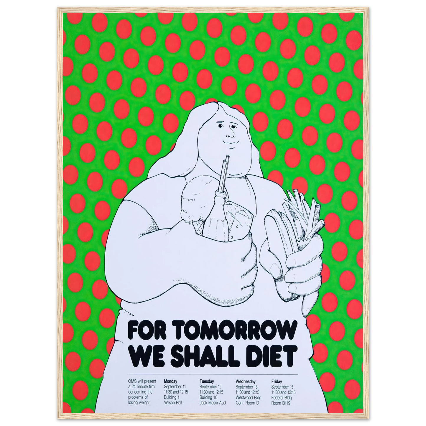 For tomorrow we shall diet Art Print | National Institutes of Health-Quipham Collections
