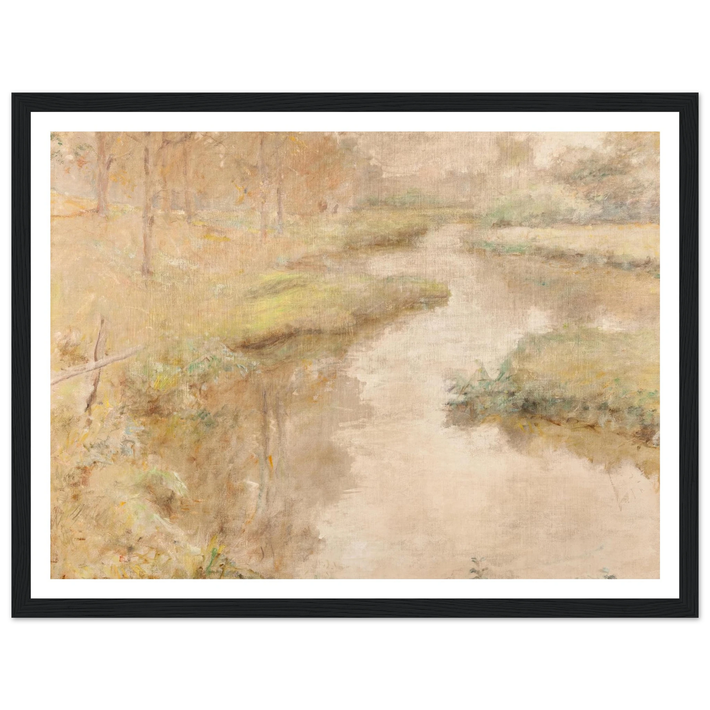 Forest Brook Art Print | Robert Reid - Framed Poster - 30x40 cm / 12x16″ - Black frame