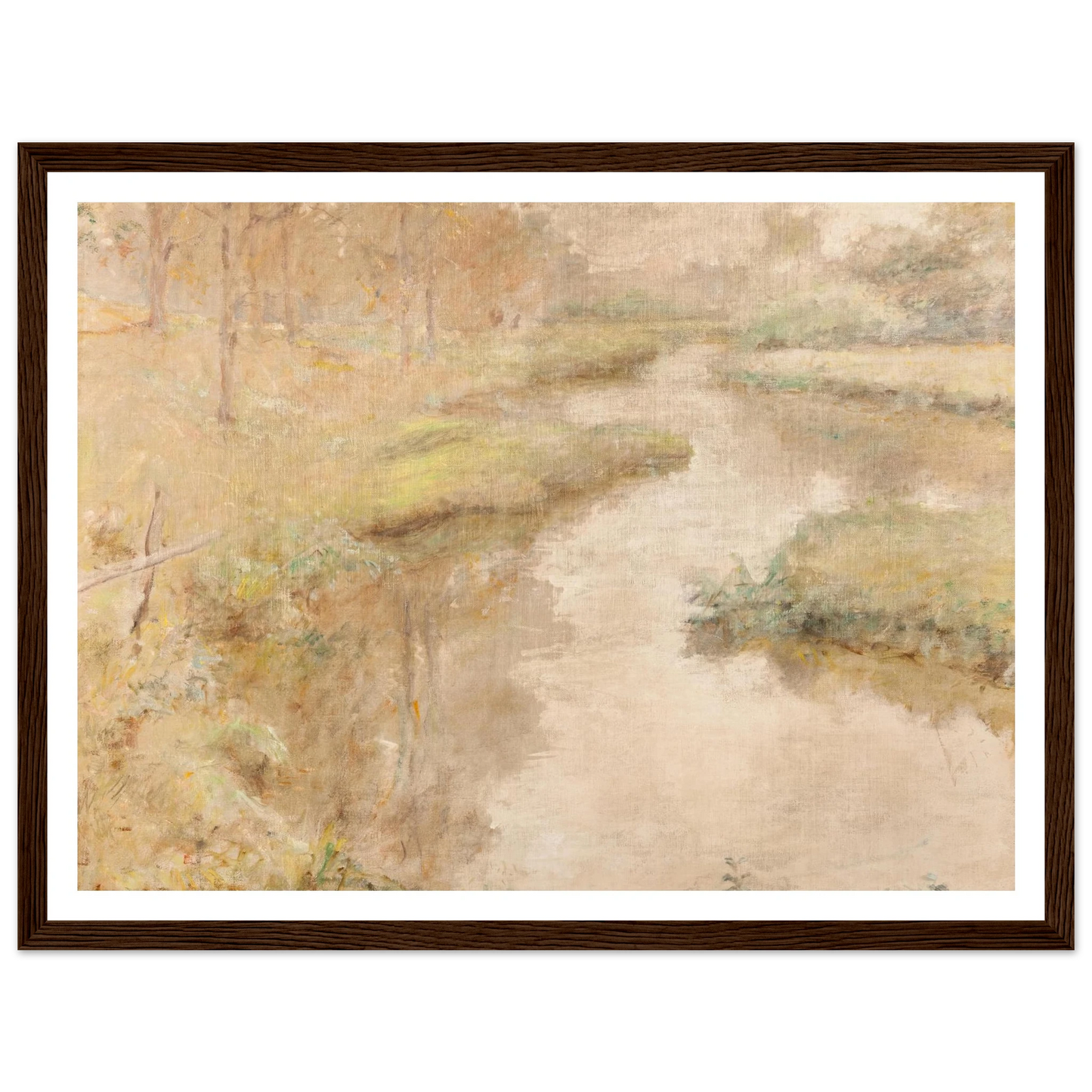 Forest Brook Art Print | Robert Reid - Framed Poster - 30x40 cm / 12x16″ - Black frame