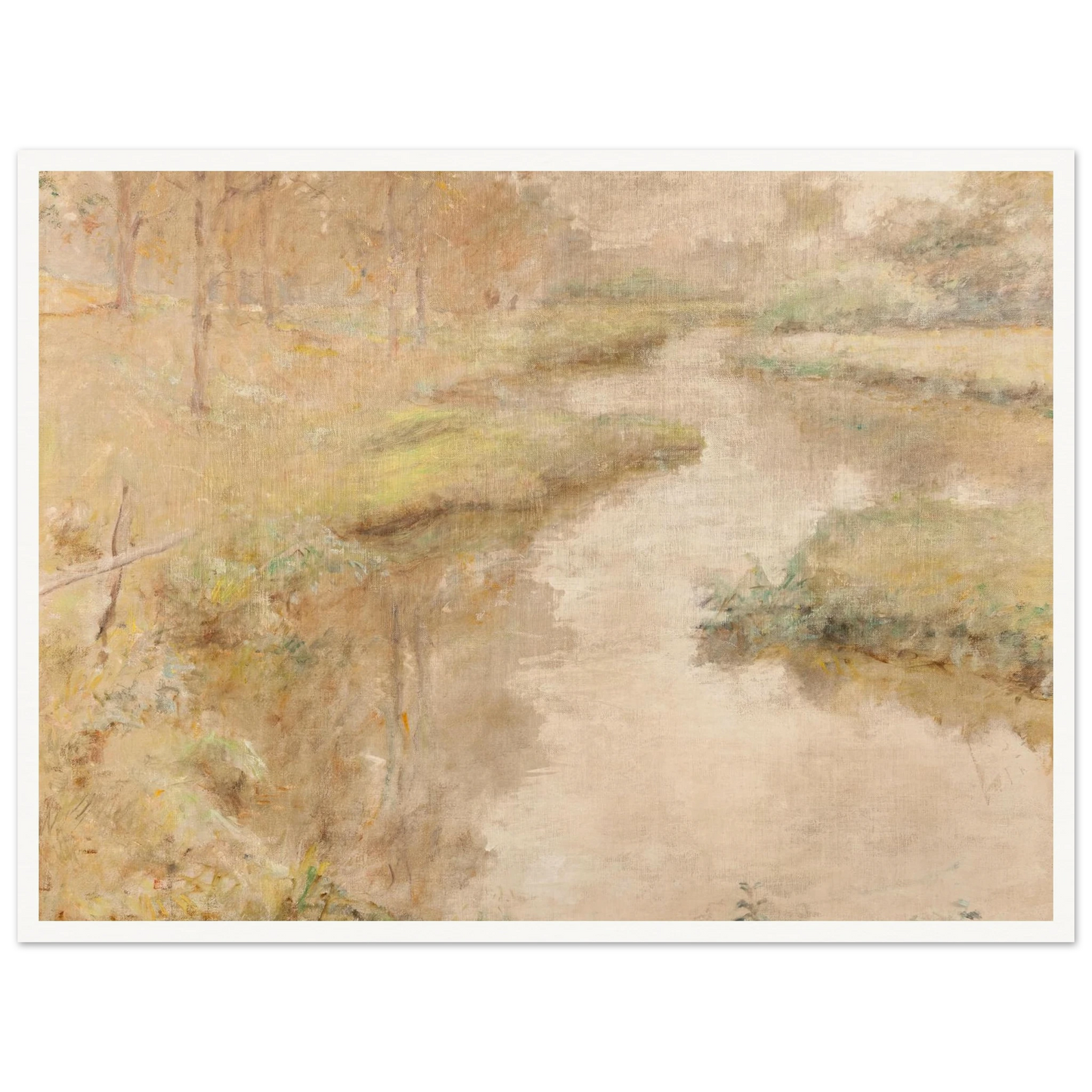 Forest Brook Art Print | Robert Reid - Framed Poster - 30x40 cm / 12x16″ - Black frame