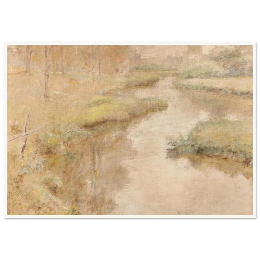 Forest Brook Art Print | Robert Reid - Framed Poster - 30x40 cm / 12x16″ - Black frame