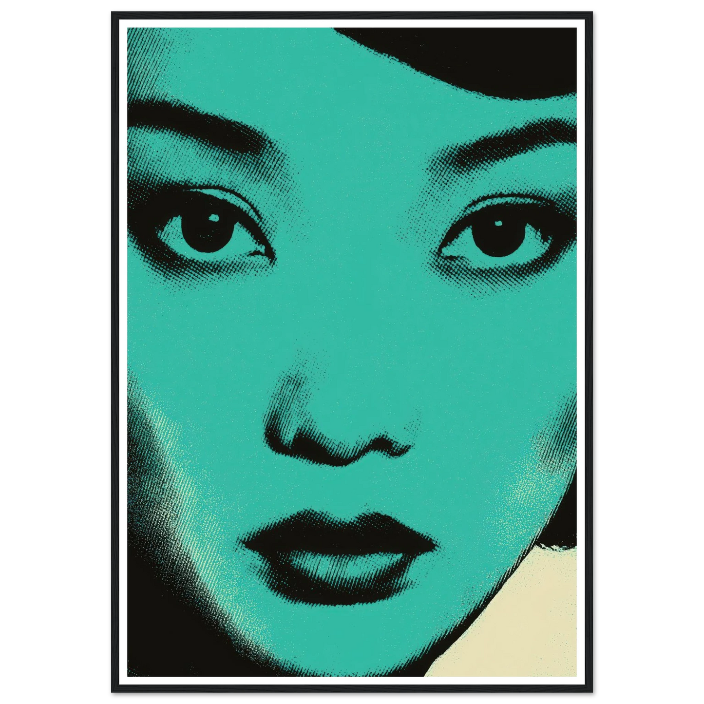 Fornasetti Woman - Framed Poster - 30x40 cm / 12x16″ - Black frame