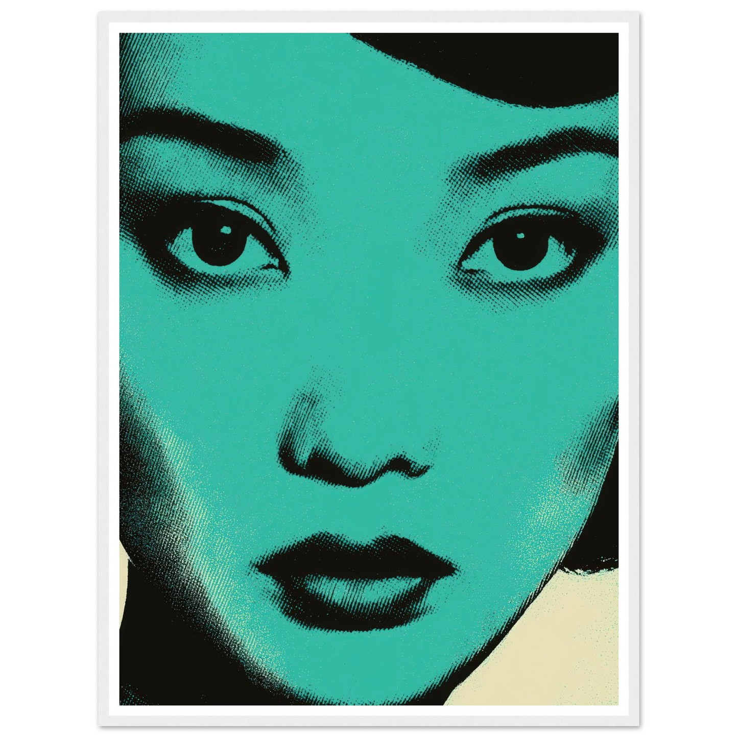 Fornasetti Woman - Framed Poster - 30x40 cm / 12x16″ - Black frame