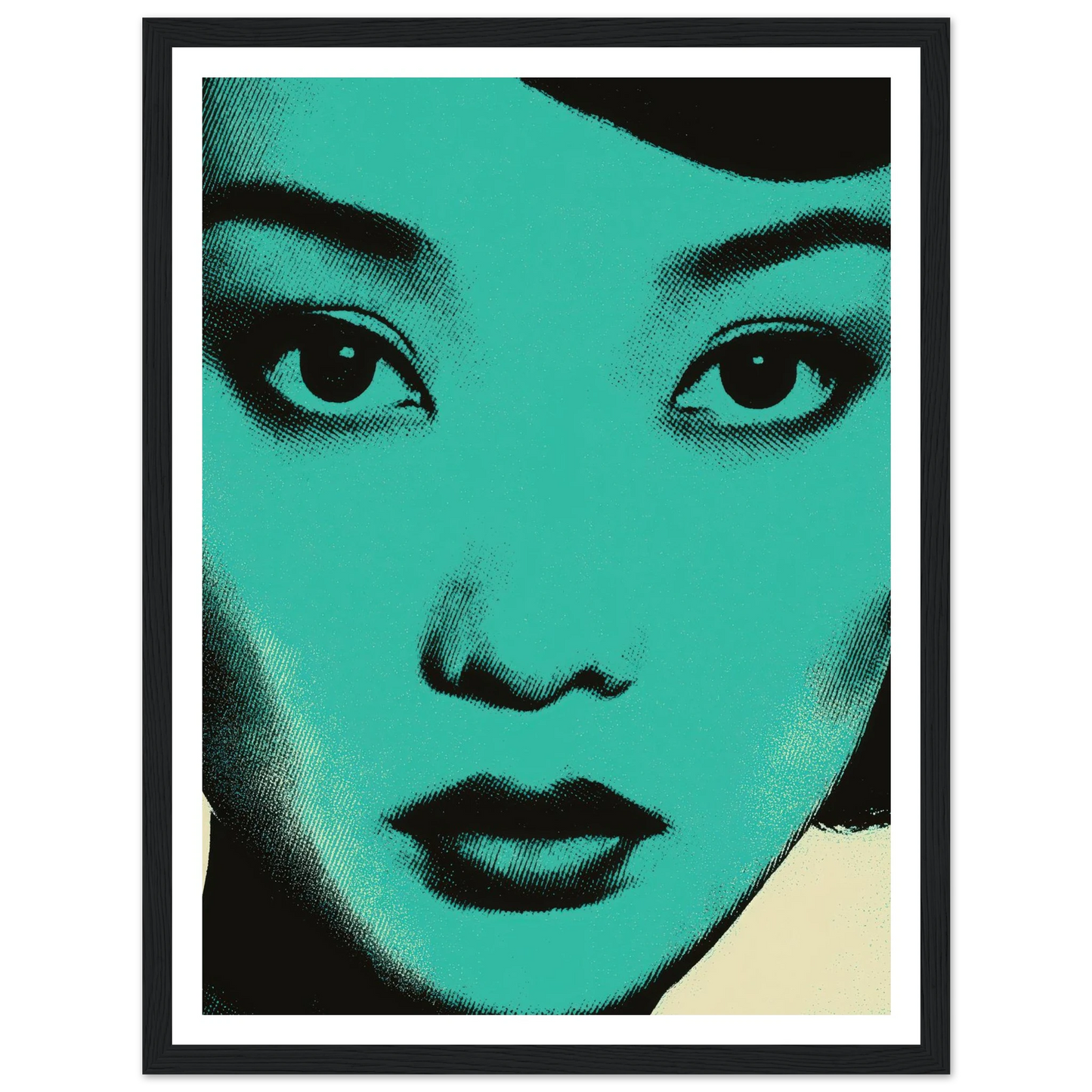 Fornasetti Woman - Framed Poster - 30x40 cm / 12x16″ - Black frame