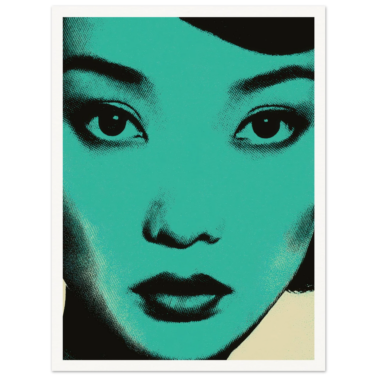 Fornasetti Woman - Framed Poster - 30x40 cm / 12x16″ - Black frame