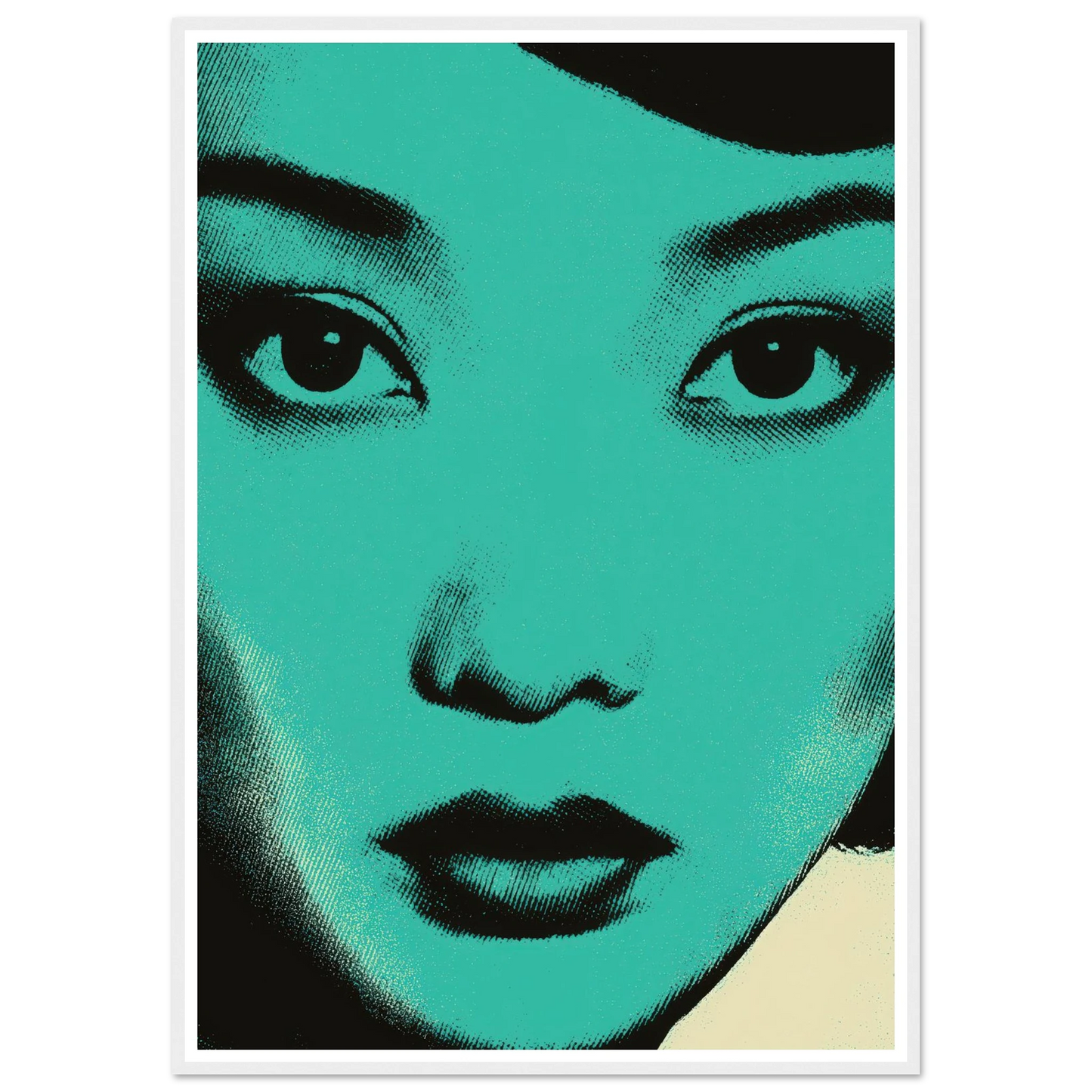 Fornasetti Woman - Framed Poster - 30x40 cm / 12x16″ - Black frame