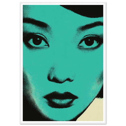 Fornasetti Woman - Framed Poster - 30x40 cm / 12x16″ - Black frame