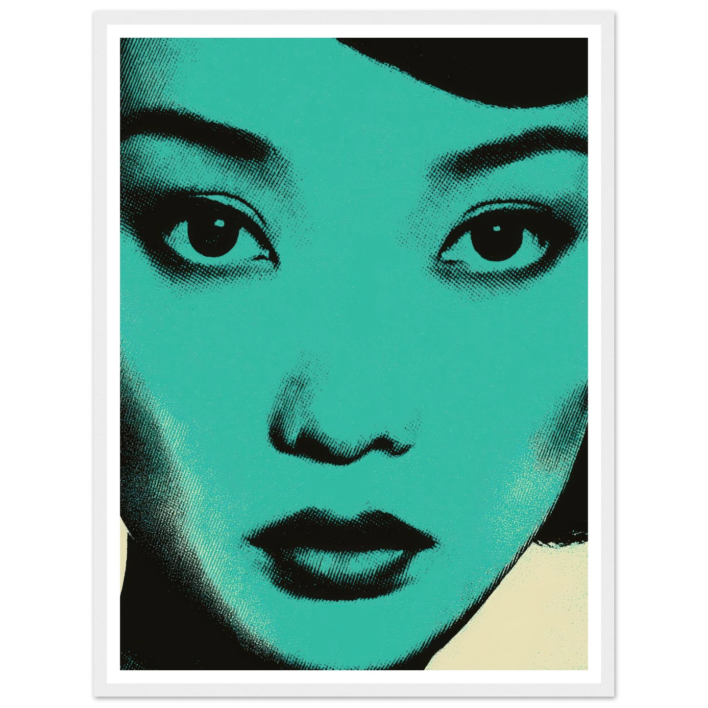 Fornasetti Woman - Framed Poster - 30x40 cm / 12x16″ - Black frame