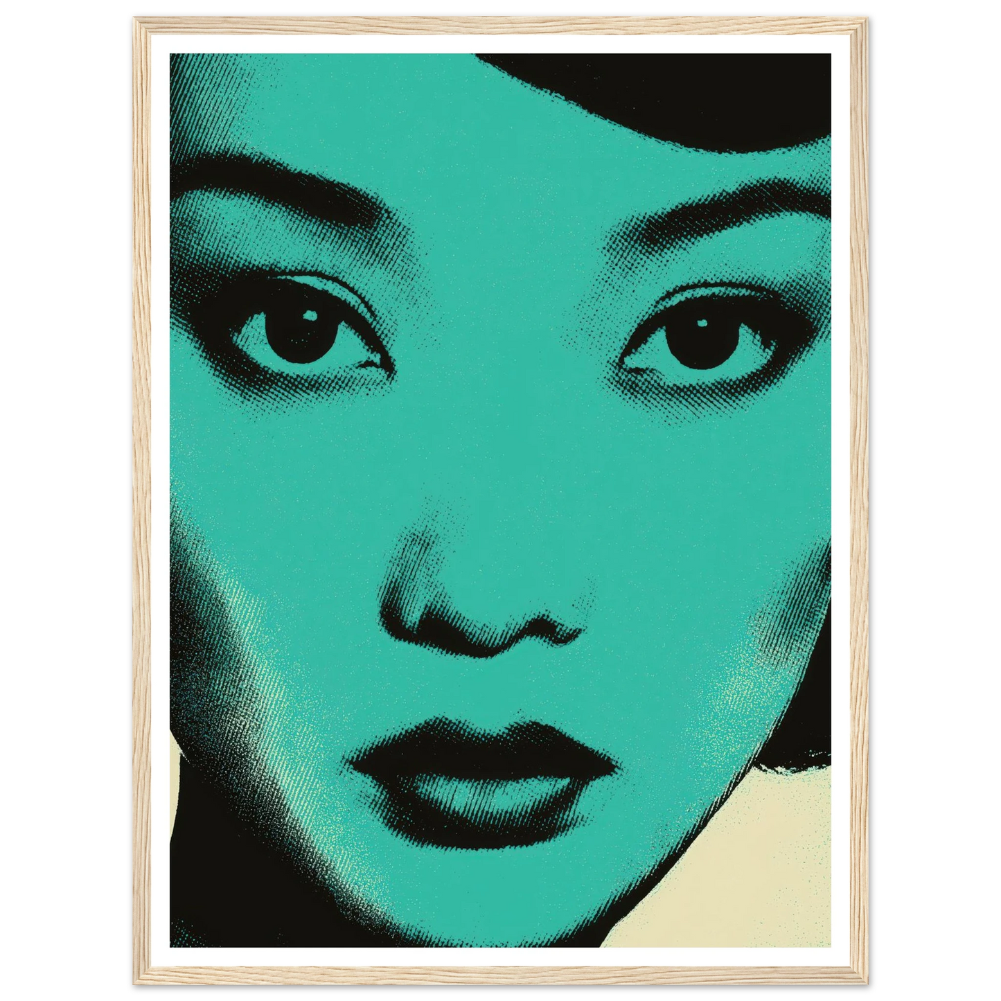 Fornasetti Woman - Framed Poster - 30x40 cm / 12x16″ - Black frame