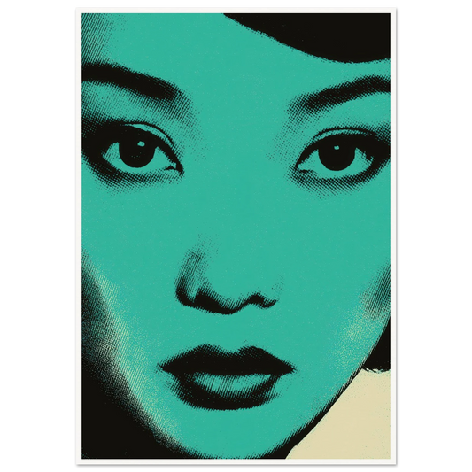 Fornasetti Woman - Framed Poster - 30x40 cm / 12x16″ - Black frame