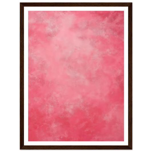 Fuchsia Dream Flow - Framed Poster - 30x40 cm / 12x16″ - Black frame