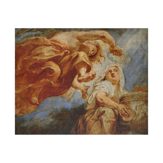 Genius crowning Religion Puzzle | Rubens, Peter Paul - - 252 pcs (Horizontal) - 