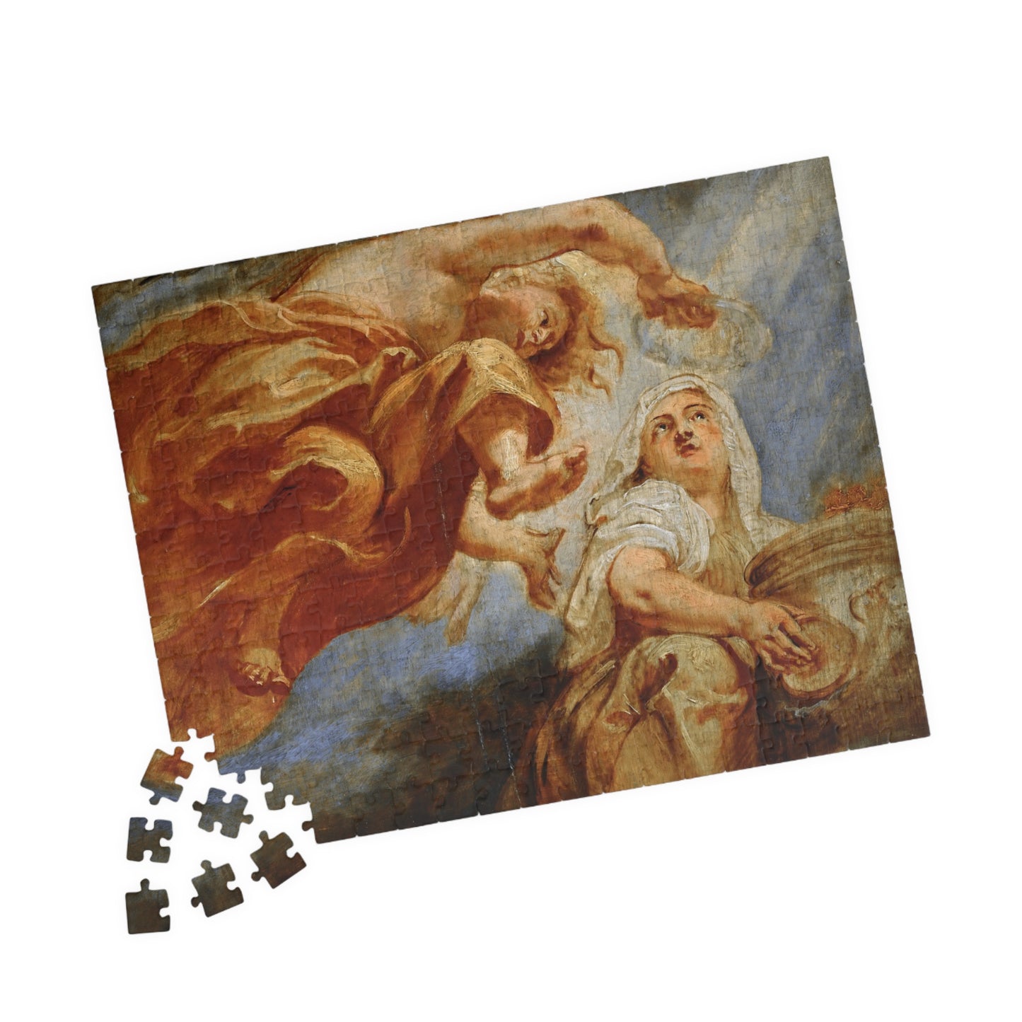 Genius crowning Religion Puzzle | Rubens, Peter Paul - - 252 pcs (Horizontal) - 