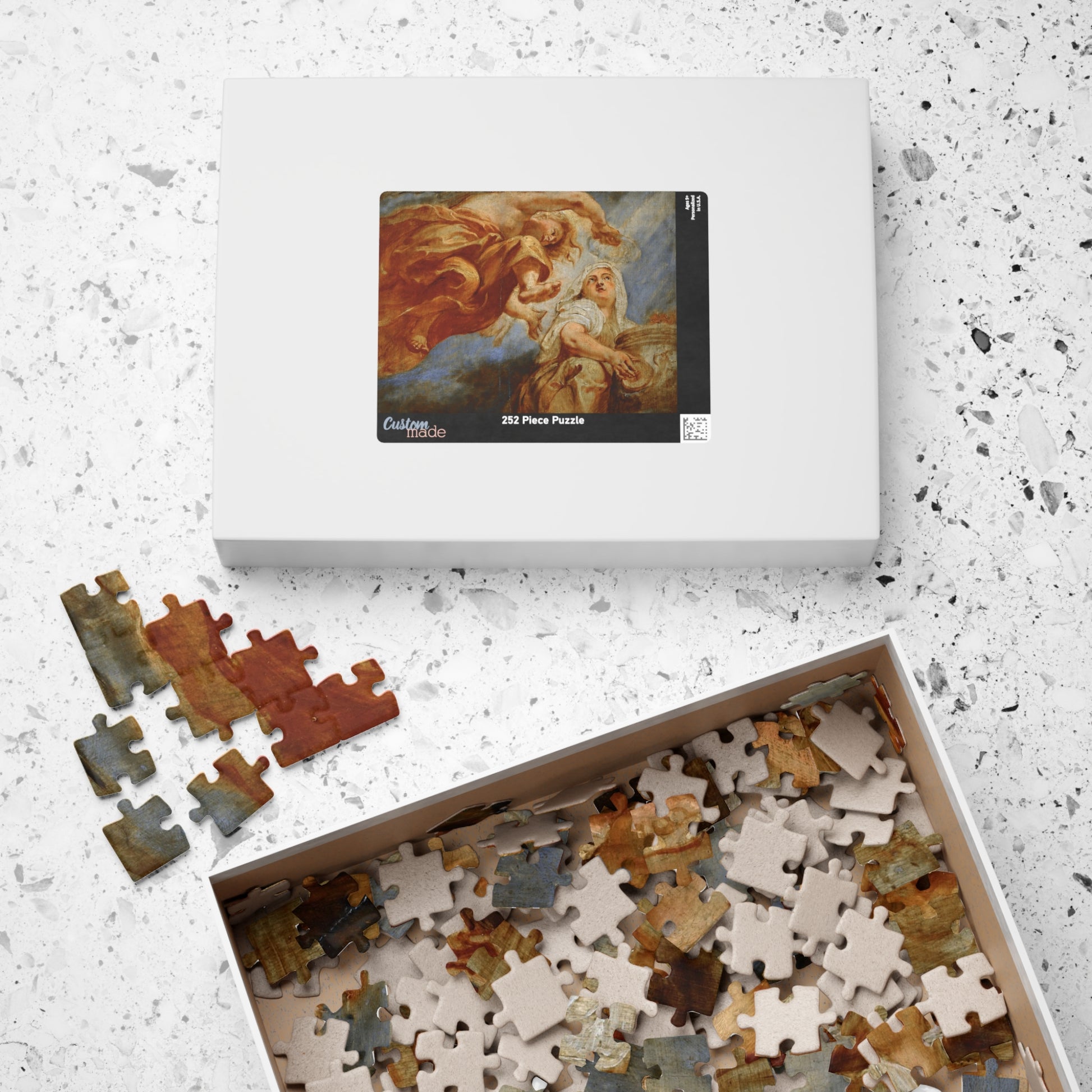 Genius crowning Religion Puzzle | Rubens, Peter Paul - - 252 pcs (Horizontal) - 