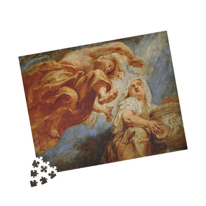 Genius crowning Religion Puzzle | Rubens, Peter Paul - - 252 pcs (Horizontal) - 