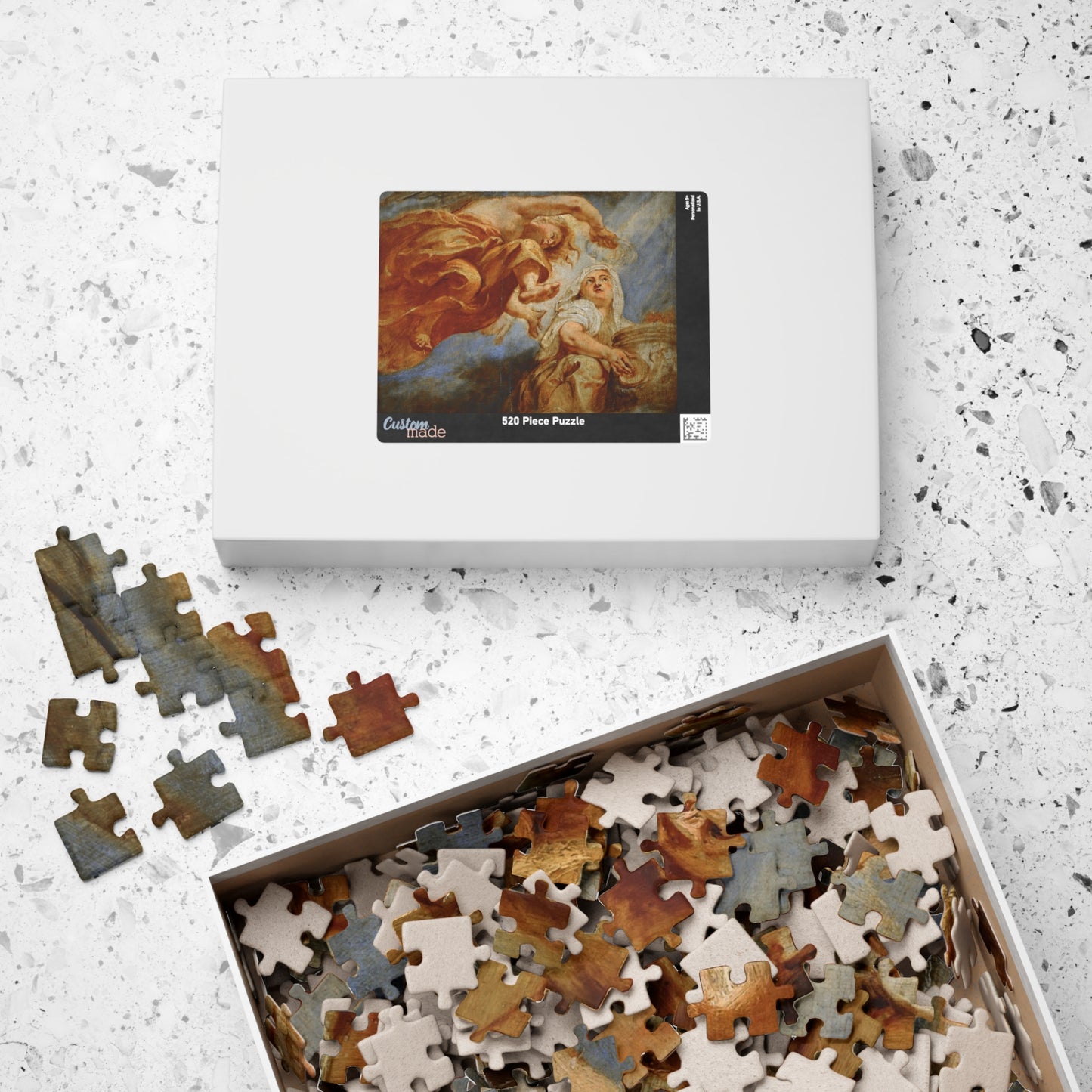 Genius crowning Religion Puzzle | Rubens, Peter Paul - - 252 pcs (Horizontal) - 