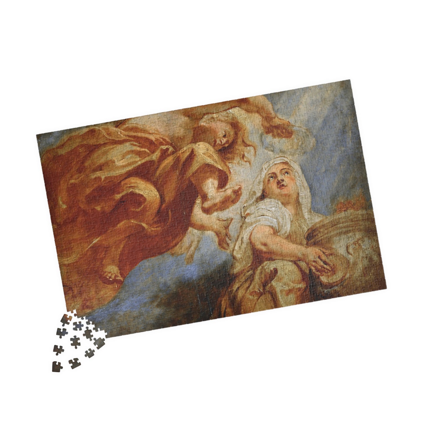Genius crowning Religion Puzzle | Rubens, Peter Paul - - 252 pcs (Horizontal) - 