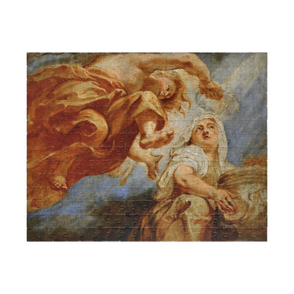 Genius crowning Religion Puzzle | Rubens, Peter Paul - - 252 pcs (Horizontal) - 