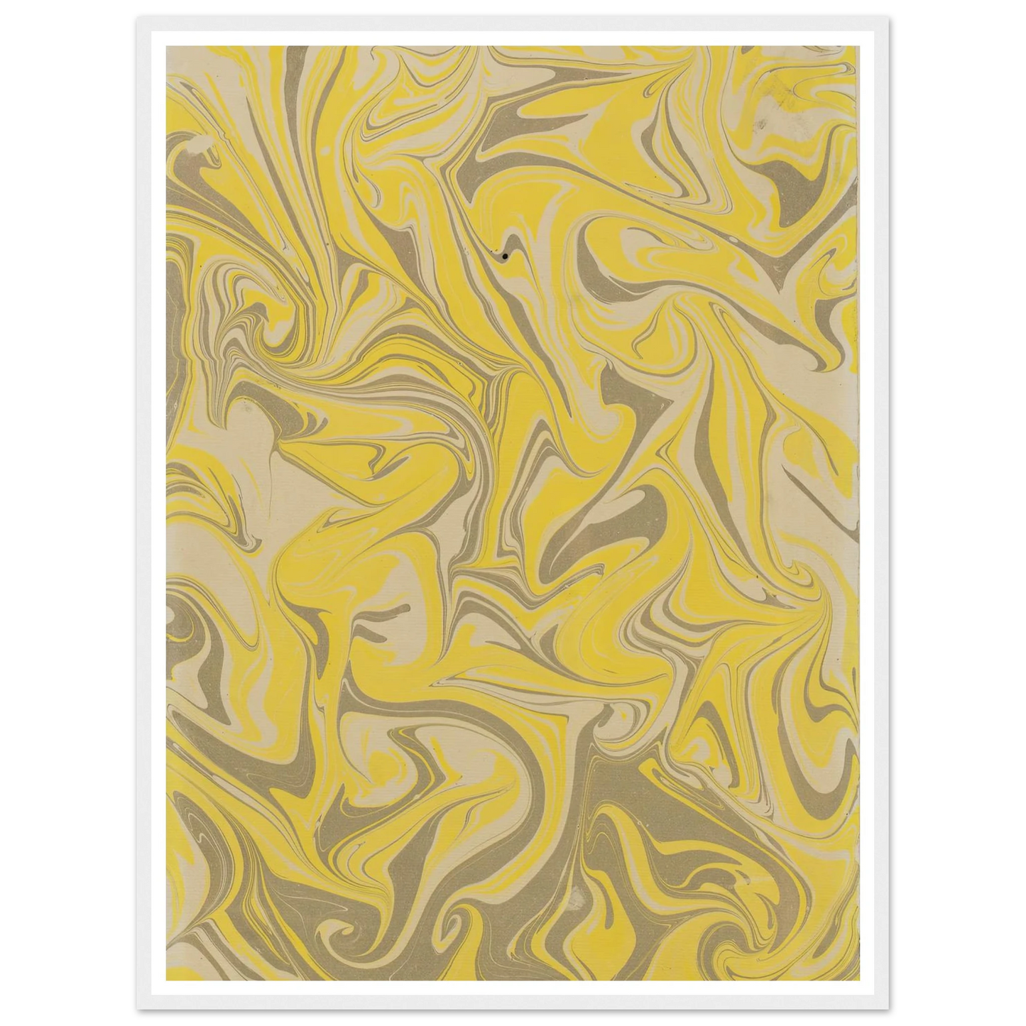 Gezogenes Marmorpapier (1890) Art Print | Anker Kyster - Framed Poster - 30x40 cm / 12x16″ - Black frame