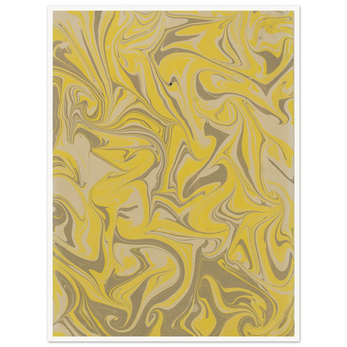 Gezogenes Marmorpapier (1890) Art Print | Anker Kyster - Framed Poster - 30x40 cm / 12x16″ - Black frame