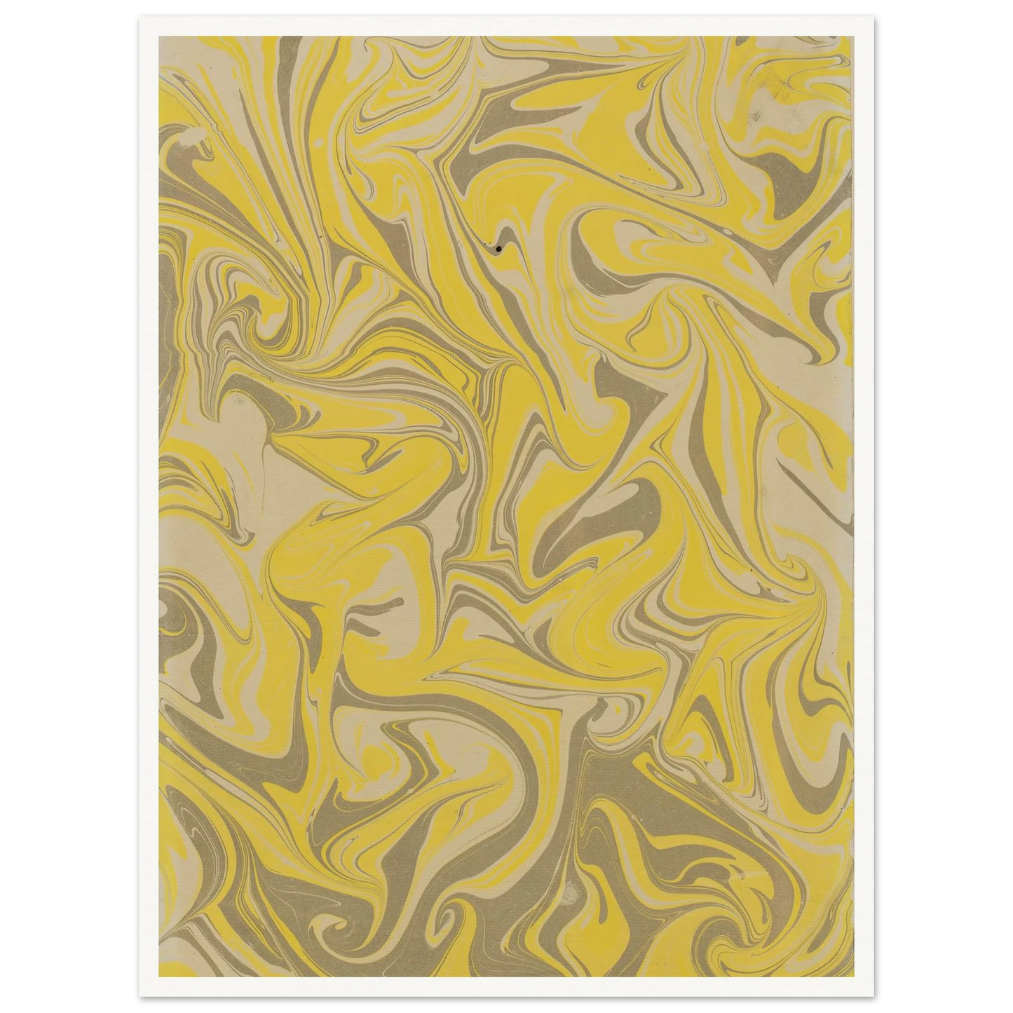 Gezogenes Marmorpapier (1890) Art Print | Anker Kyster - Framed Poster - 30x40 cm / 12x16″ - Black frame