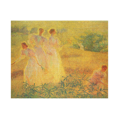 Girl in sunlight Puzzle | Philip Leslie Hale - - 252 pcs (Horizontal) - 