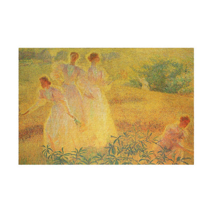 Girl in sunlight Puzzle | Philip Leslie Hale - - 252 pcs (Horizontal) - 