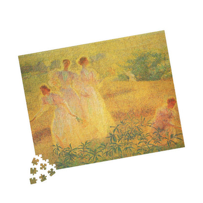 Girl in sunlight Puzzle | Philip Leslie Hale - - 252 pcs (Horizontal) - 