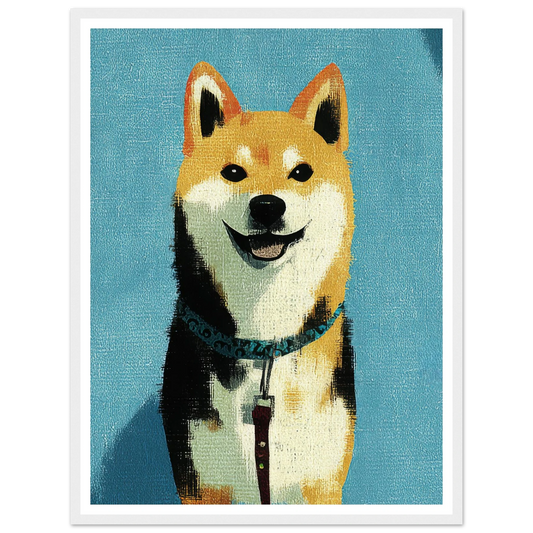 Happiness - Framed Poster - 30x40 cm / 12x16″ - Black frame