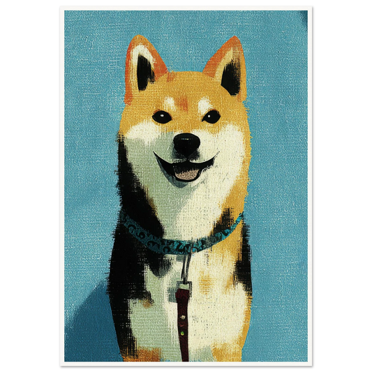 Happiness - Framed Poster - 30x40 cm / 12x16″ - Black frame