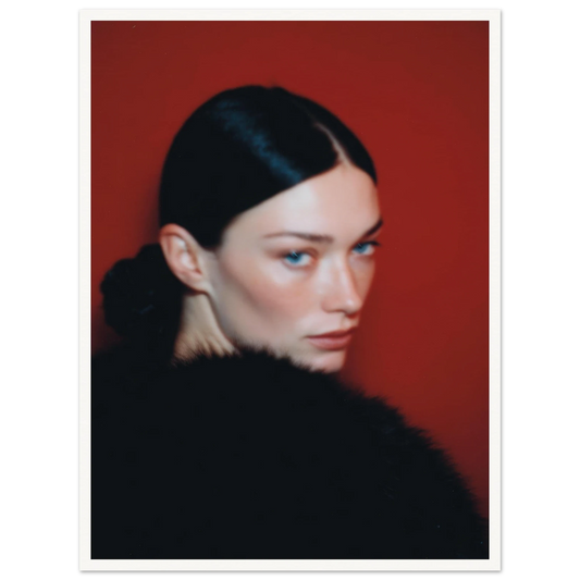 Haute Chaos - Framed Poster - 30x40 cm / 12x16″ - Black frame