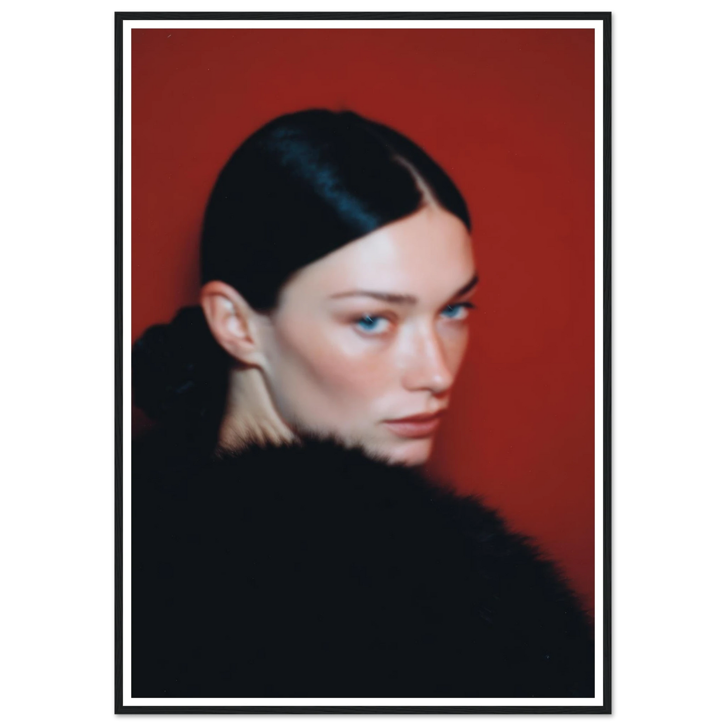 Haute Chaos - Framed Poster - 30x40 cm / 12x16″ - Black frame