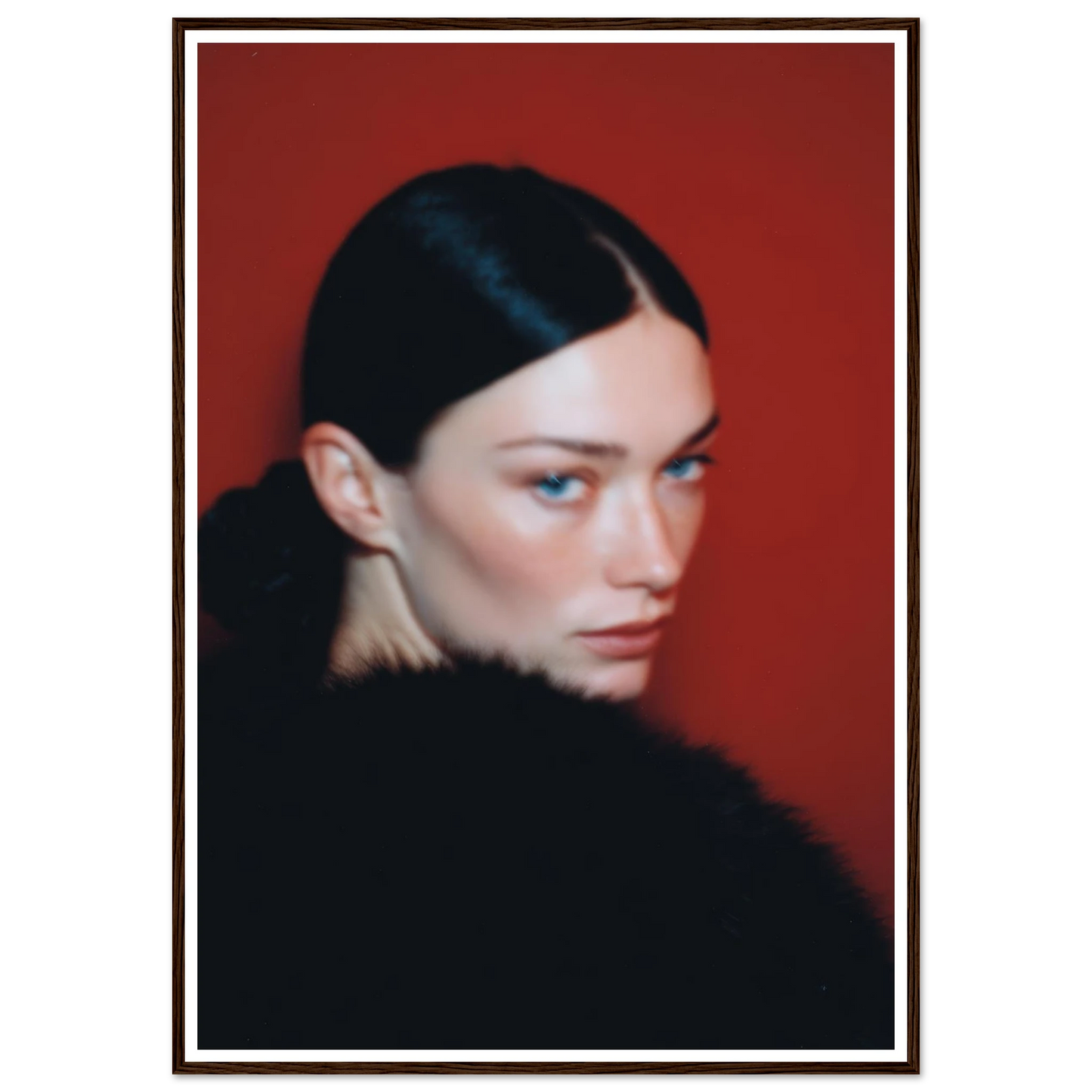 Haute Chaos - Framed Poster - 30x40 cm / 12x16″ - Black frame