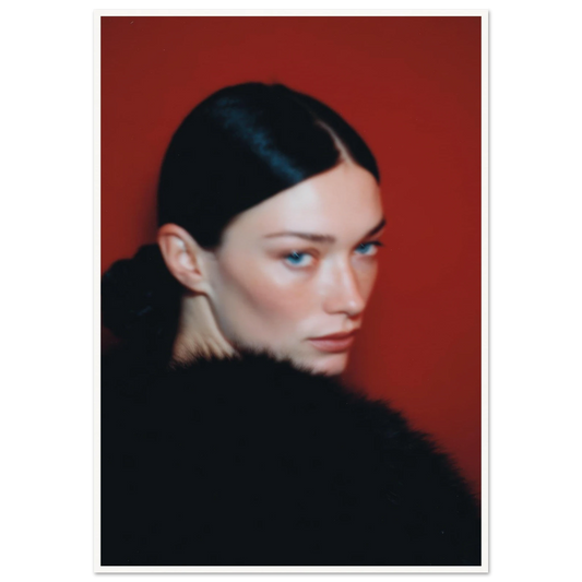 Haute Chaos - Framed Poster - 30x40 cm / 12x16″ - Black frame