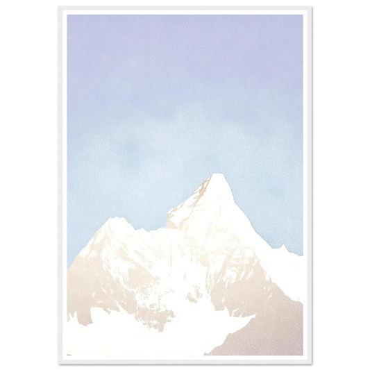 Himalayan Sky Dominance - Framed Poster - 30x40 cm / 12x16″ - Black frame