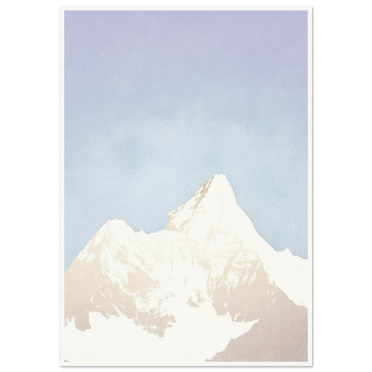 Himalayan Sky Dominance - Framed Poster - 30x40 cm / 12x16″ - Black frame