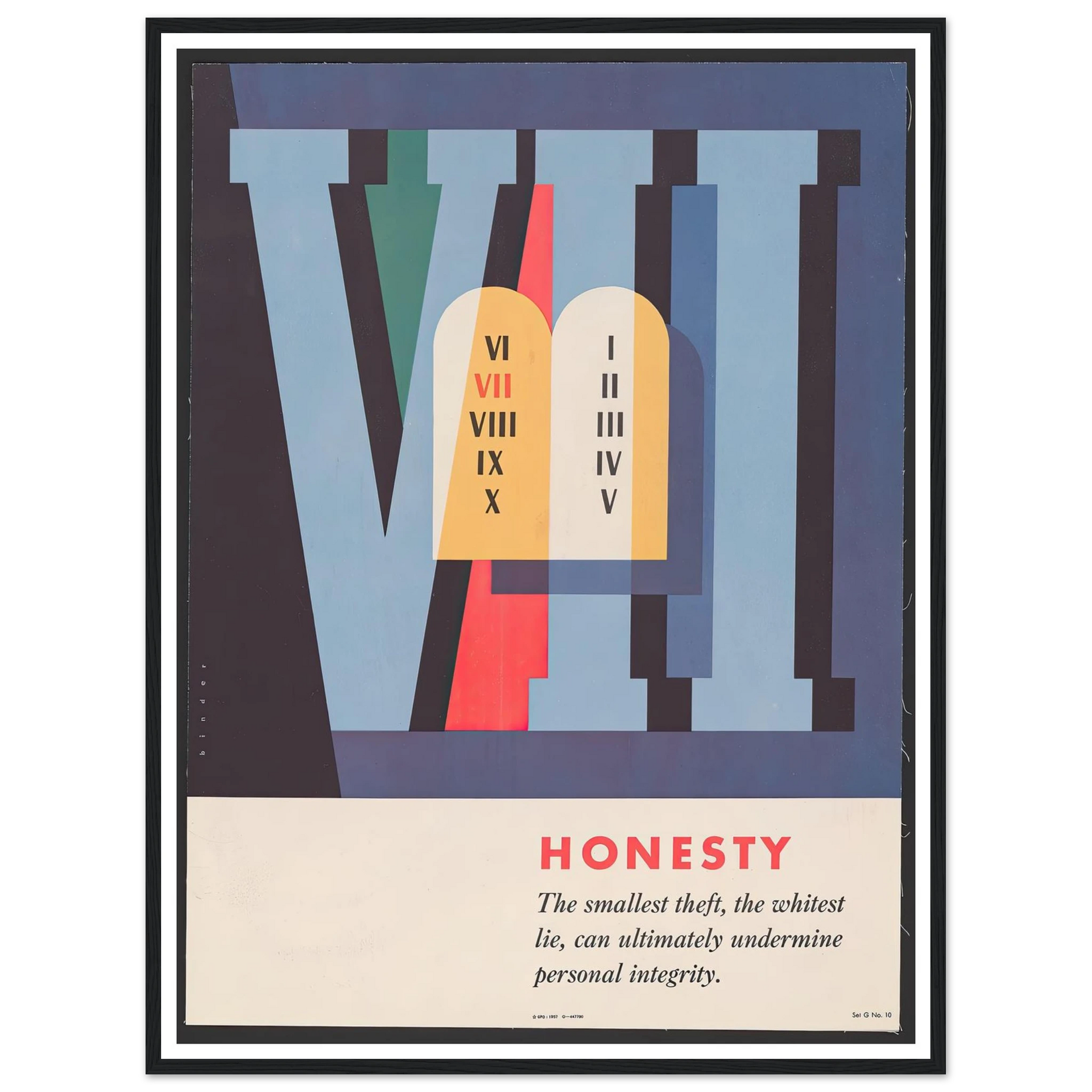 Honesty (1957) Art Print | Joseph Binder – Quipham Collections