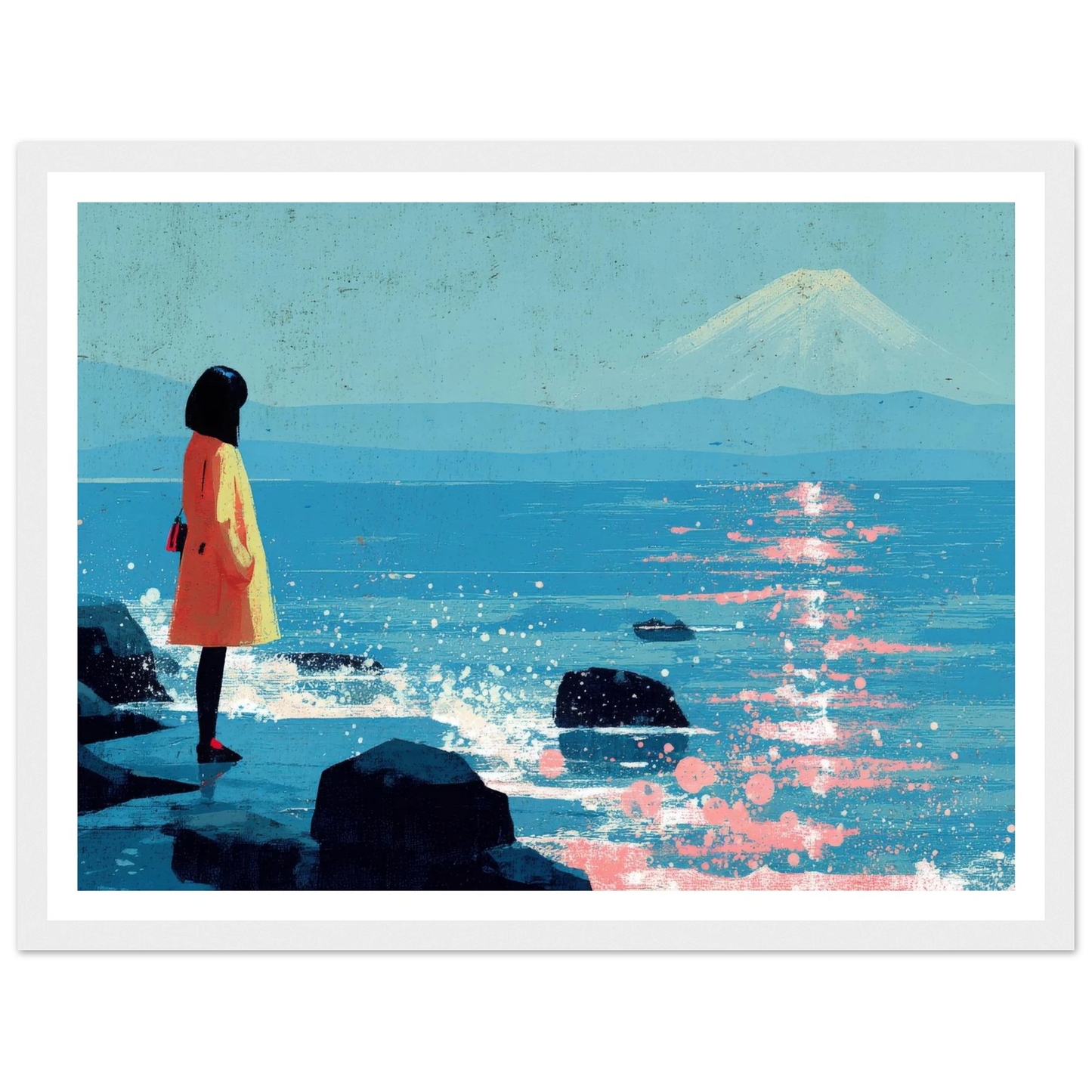 Horizon's Promise - Framed Poster - 30x40 cm / 12x16″ - Black frame