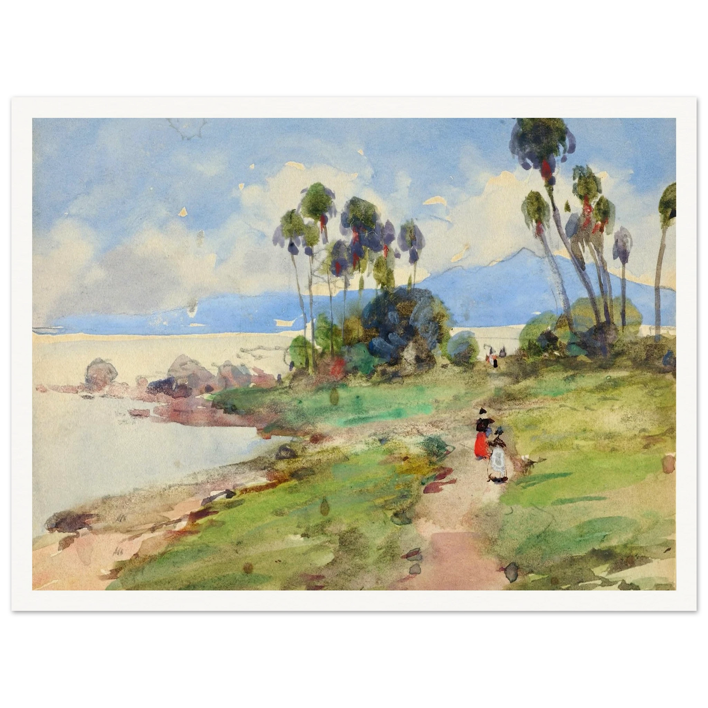 In Jamaica Art Print | William Henry Holmes - Framed Poster - 30x40 cm / 12x16″ - Black frame