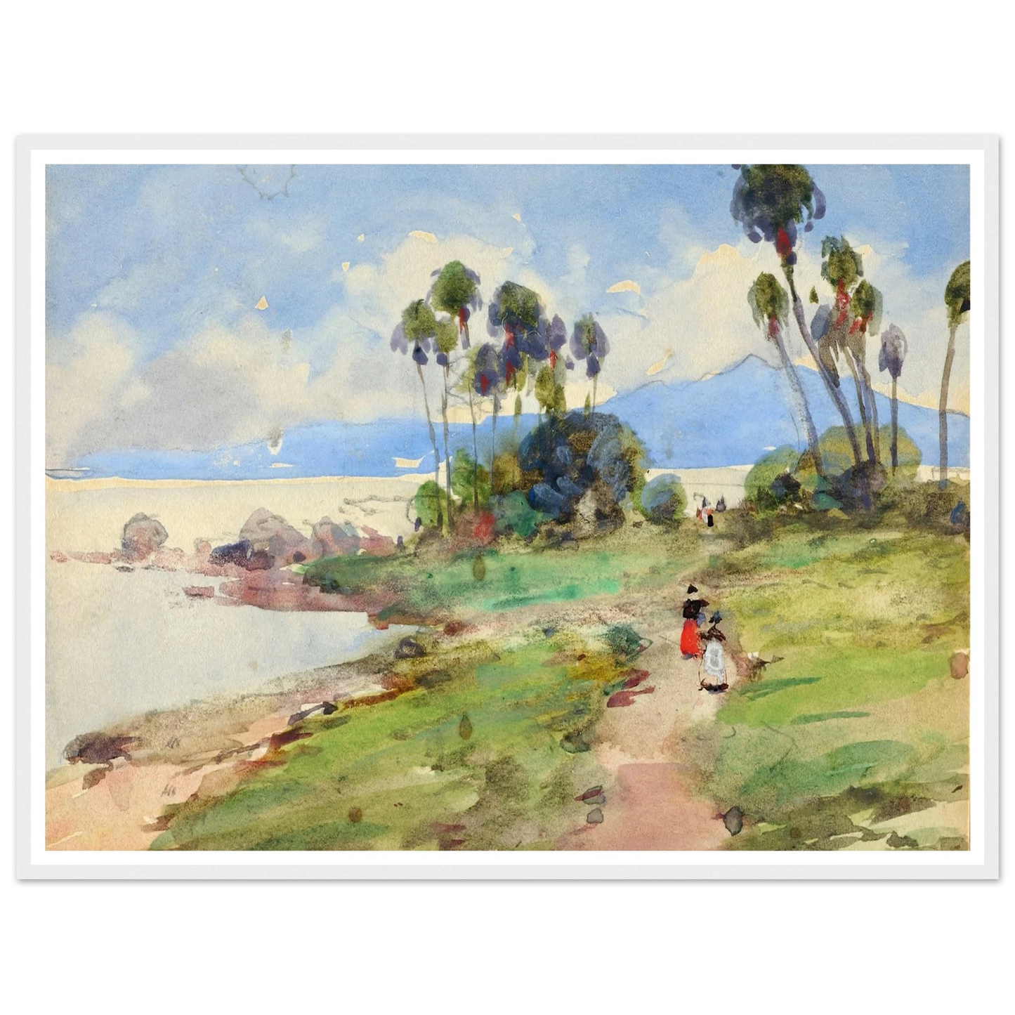 In Jamaica Art Print | William Henry Holmes - Framed Poster - 30x40 cm / 12x16″ - Black frame