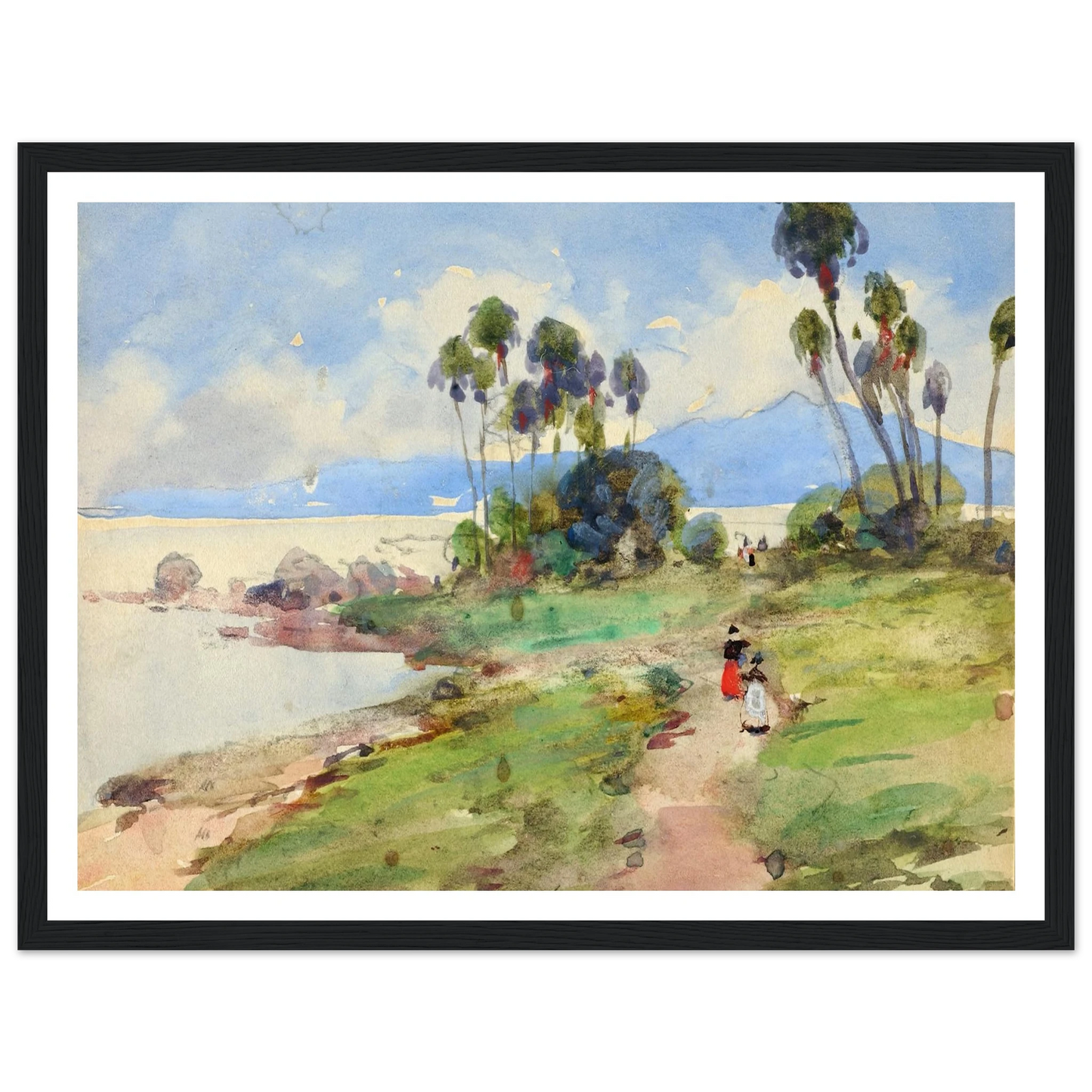 In Jamaica Art Print | William Henry Holmes - Framed Poster - 30x40 cm / 12x16″ - Black frame